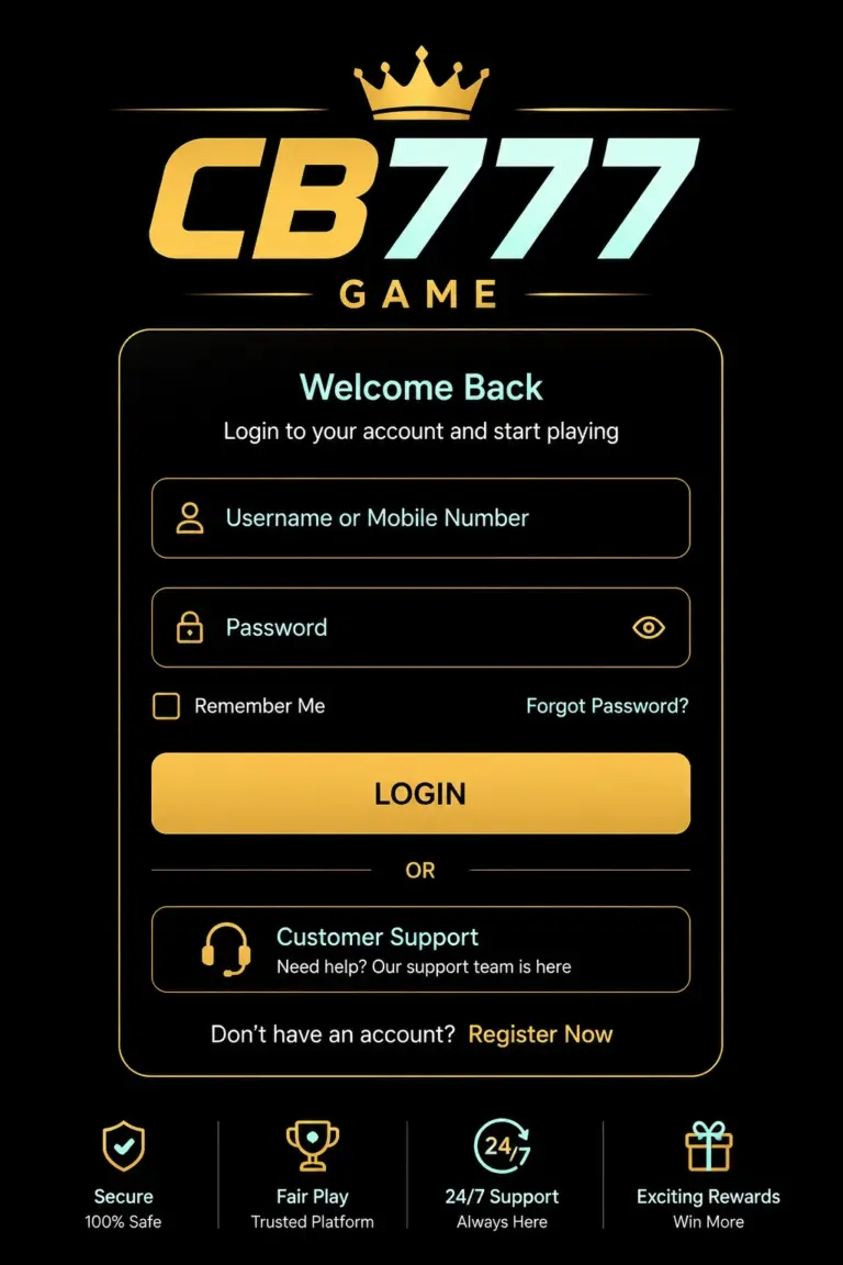 cb777 Game Login Guide