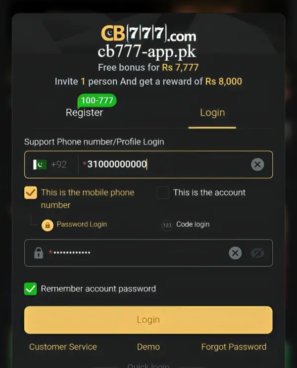 cb777 game login guide