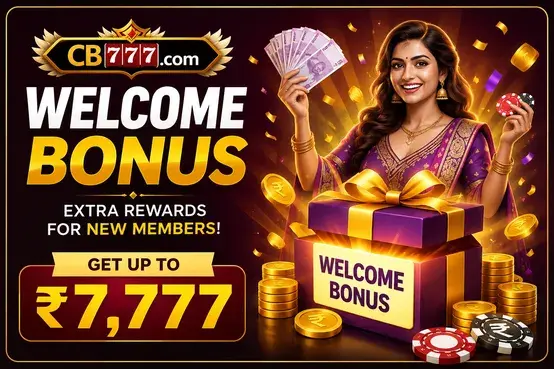 CB777 welcome bonus for new players